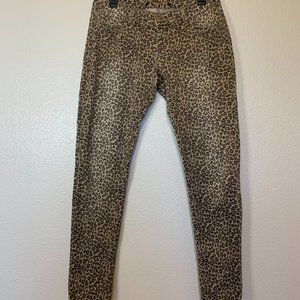 Stretch Animal Print Jeans